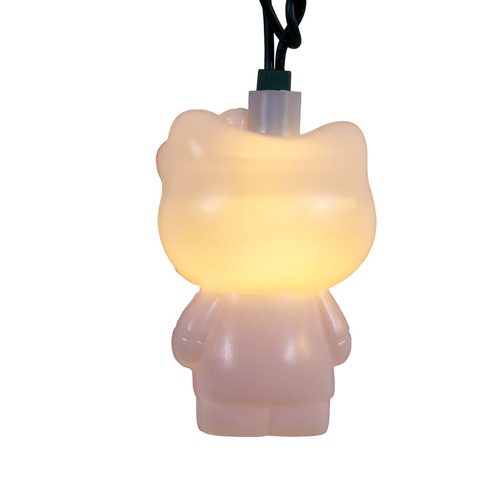 Kurt Adler 11.5-Foot 10-Light Battery Operated Hello Kitty LED Light Set